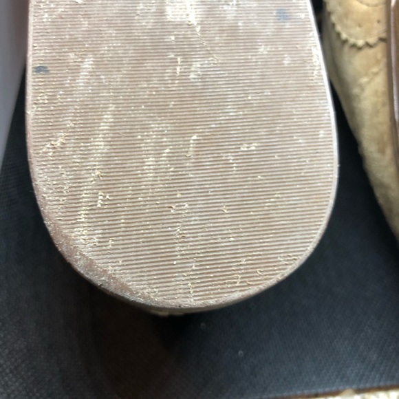 Suede leather Oxford wingtip lace up loafers - Picture 9 of 10